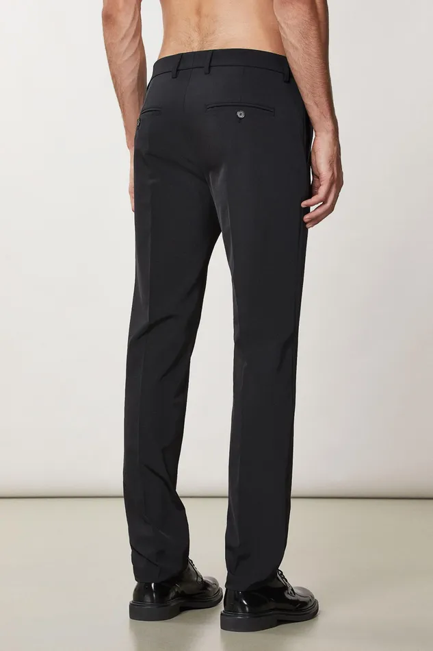Pants Men Patrizia Pepe Slim Gabardine Pants Nero