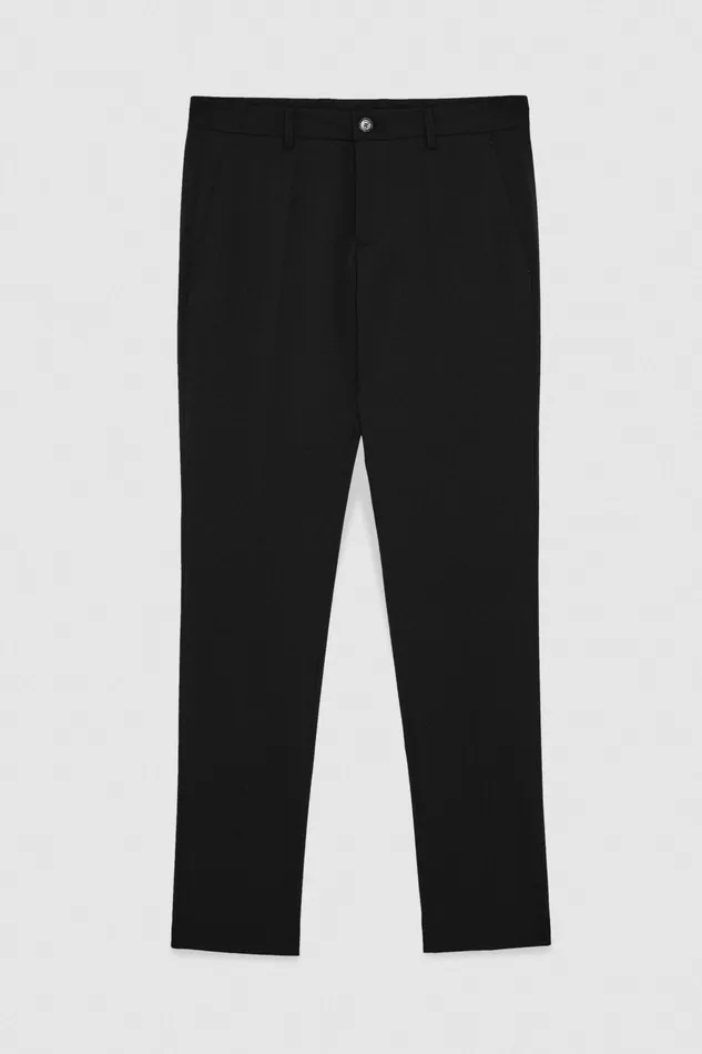 Pants Men Patrizia Pepe Slim Gabardine Pants Nero