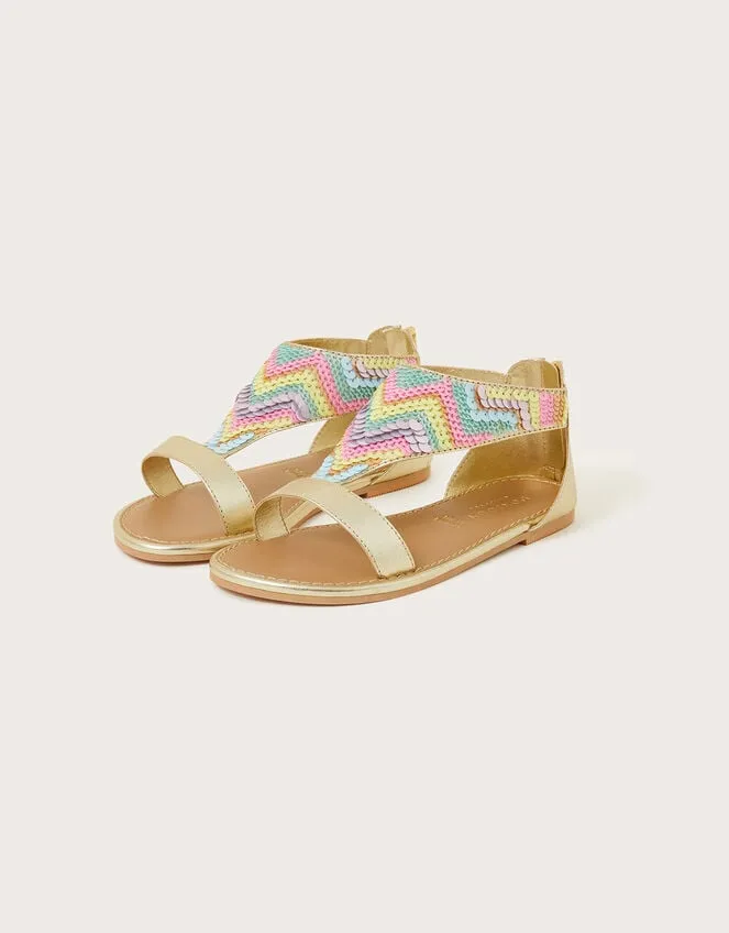 Pastel Sequin Rainbow Sandals Multi Children Monsoon Girls039 Shoes and Sandals Pastel Sequin Rainbow Sandals Multi Children Monsoon Girls039 Shoes and Sandals