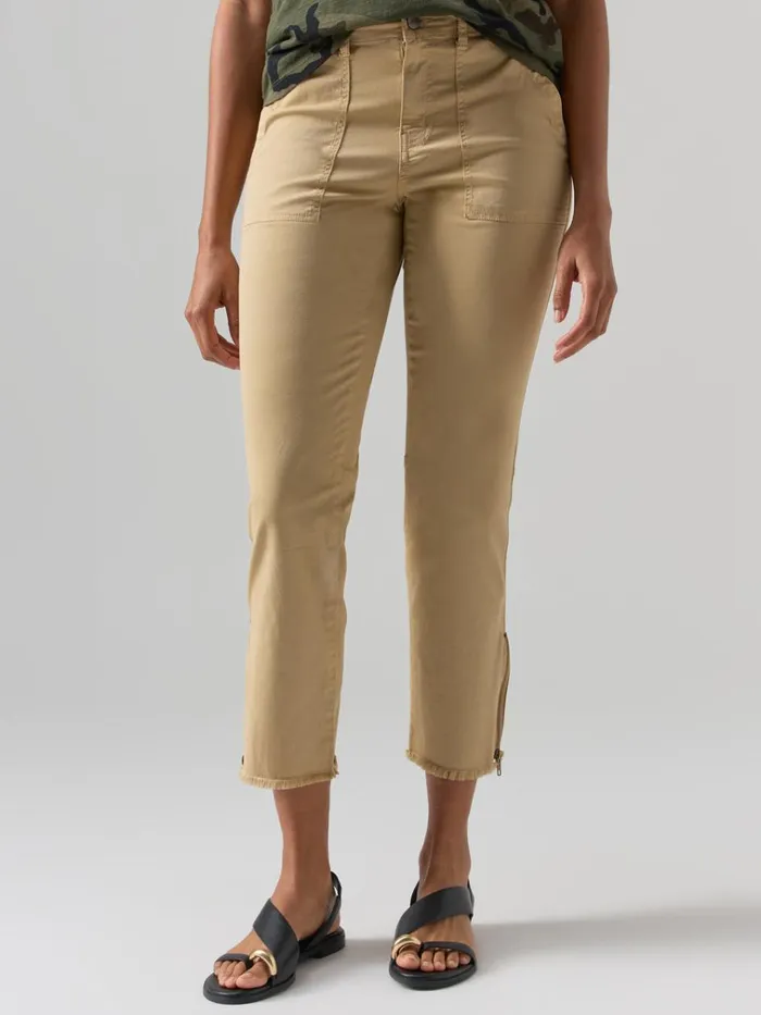 Peace Maker Standard Rise Pant True Khaki Women Sanctuary Clothing Pants