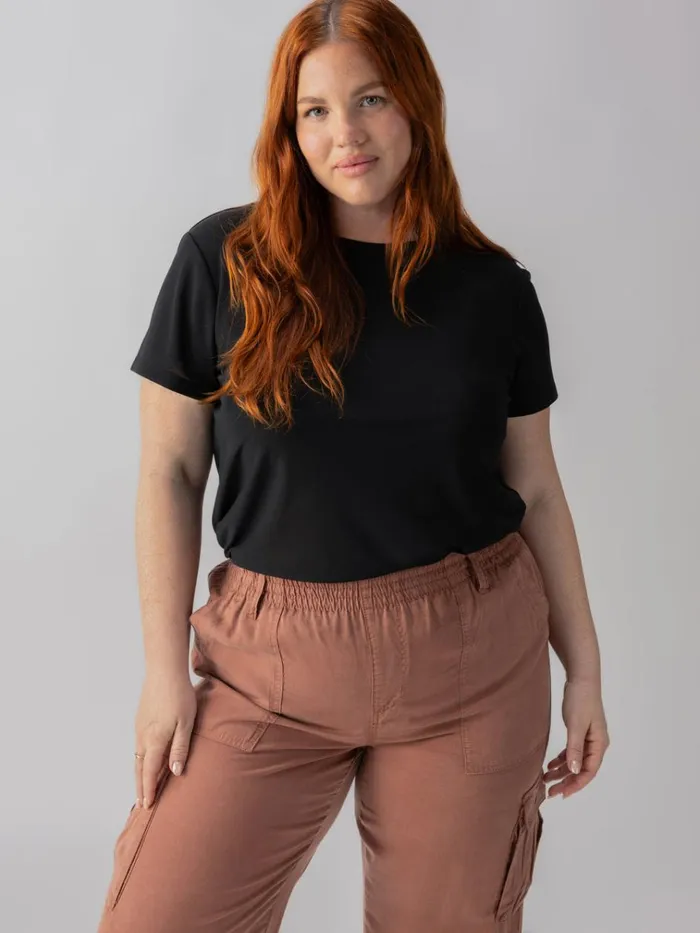 Perfect Mesh Tee Black Inclusive Collection Women Sanctuary Clothing Tees and Tops Perfect Mesh Tee Black Inclusive Collection Women Sanctuary Clothing Tees and Tops