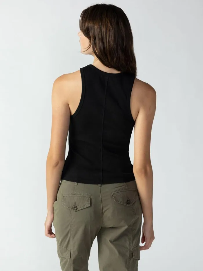Perfect Rib Tank Black Women Sanctuary Clothing Tees and Tops