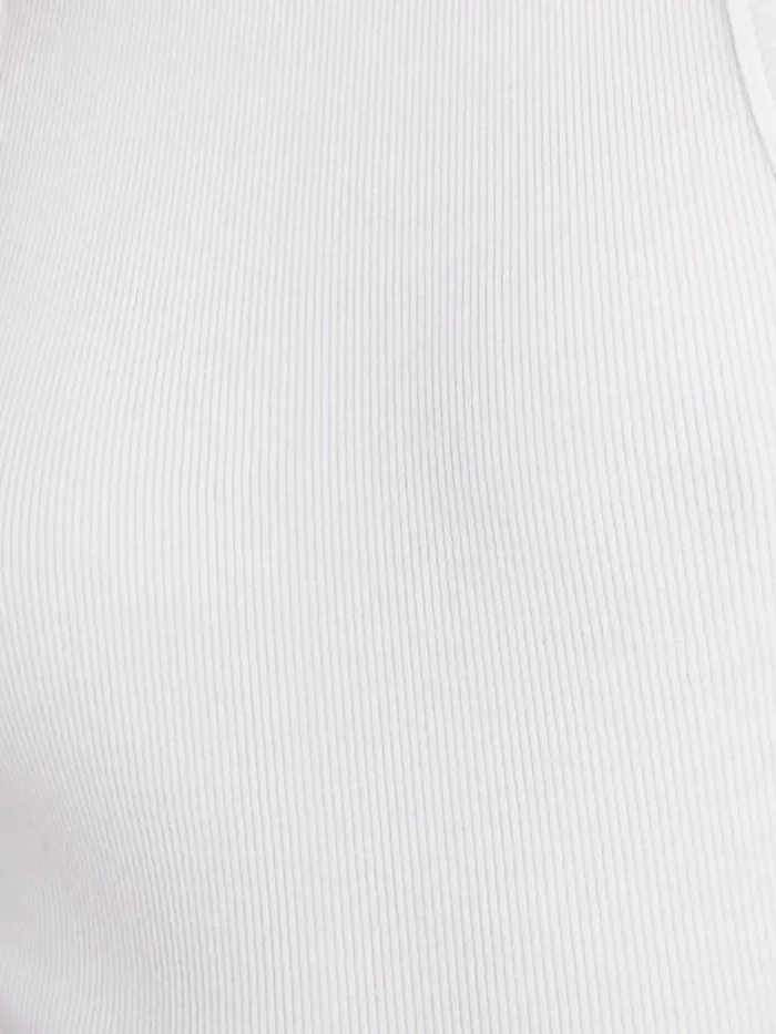 Perfect Rib Tank White Women Sanctuary Clothing Tees and Tops