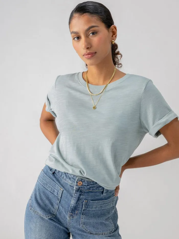 Perfect Tee Remix Eucalyptus Women Sanctuary Clothing Tees and Tops