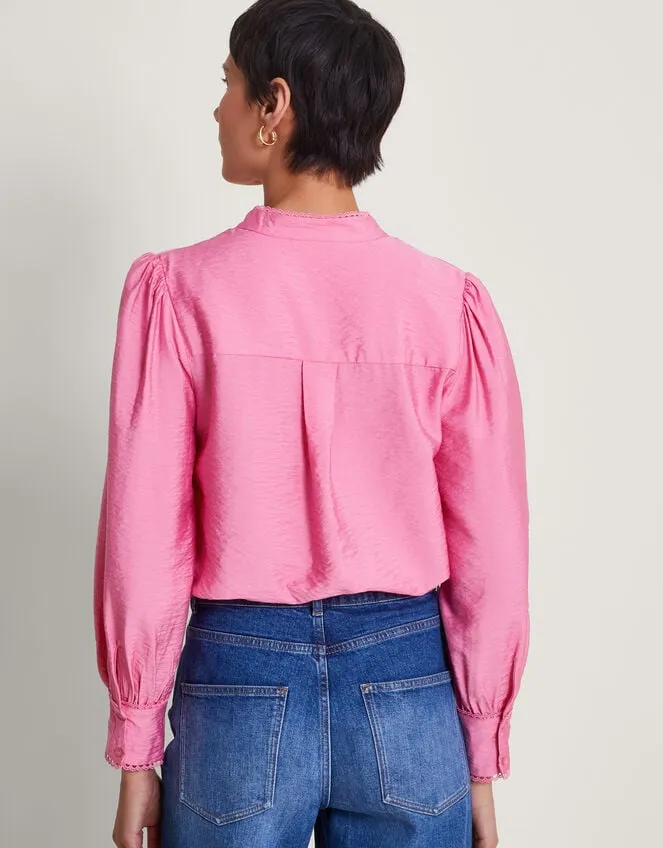 Pippa Plain Blouse Pink Women Monsoon Tops and Blouses