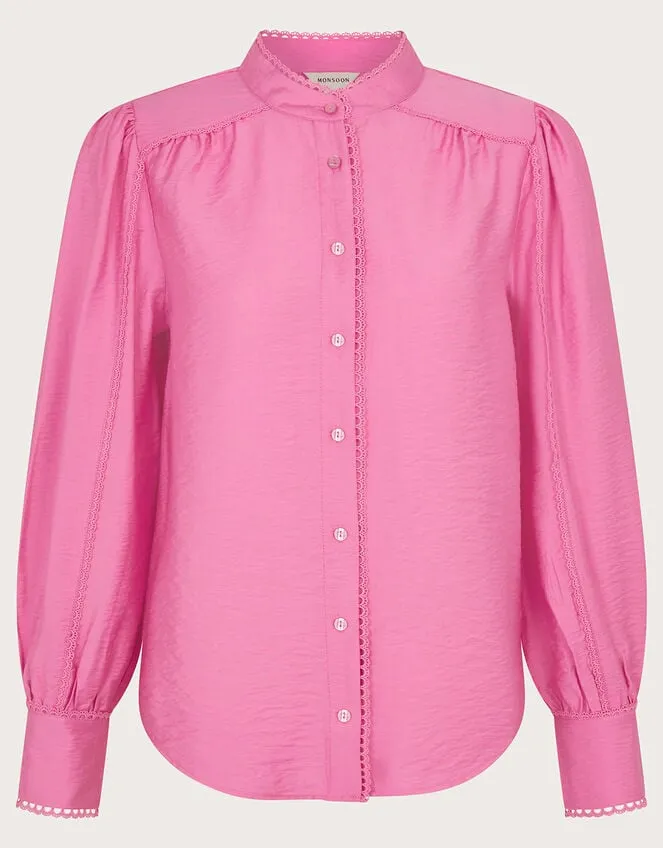 Pippa Plain Blouse Pink Women Monsoon Tops and Blouses
