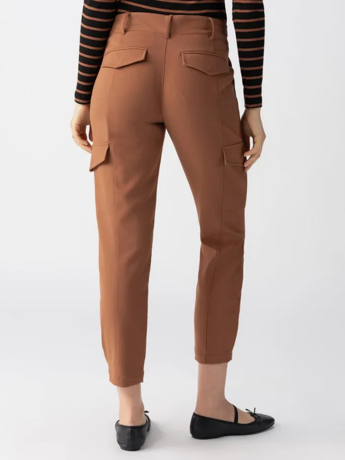 Polished Cargo Standard Rise Pant Raw Hide Women Sanctuary Clothing Pants