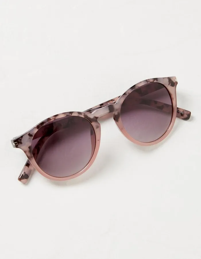 Poppy Sunglasses Pink Women FatFace Sunglasses