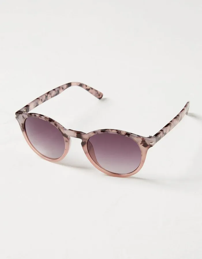 Poppy Sunglasses Pink Women FatFace Sunglasses