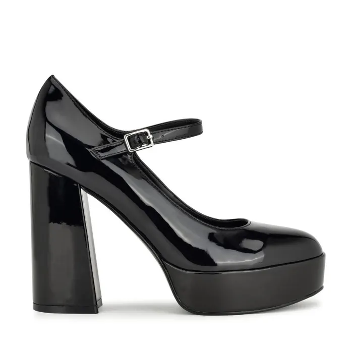 Pretz Dress Pumps Black Women Nine West Heels