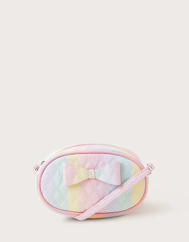 Rainbow Quilted Bag Children Monsoon Girls039 Bags and Purses