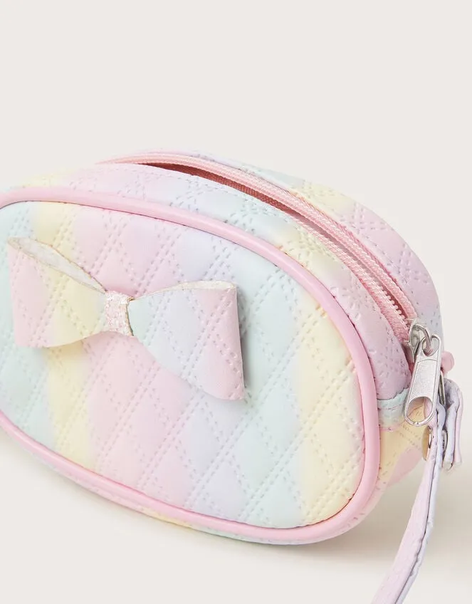 Rainbow Quilted Bag Children Monsoon Girls039 Bags and Purses