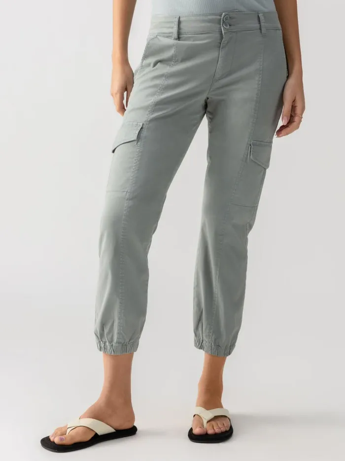 Rebel Standard Rise Cargo Pant Eucalyptus Women Sanctuary Clothing Pants