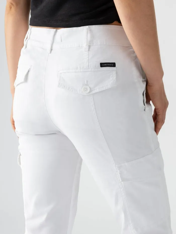 Rebel Standard Rise Pant Brilliant White Women Sanctuary Clothing Pants