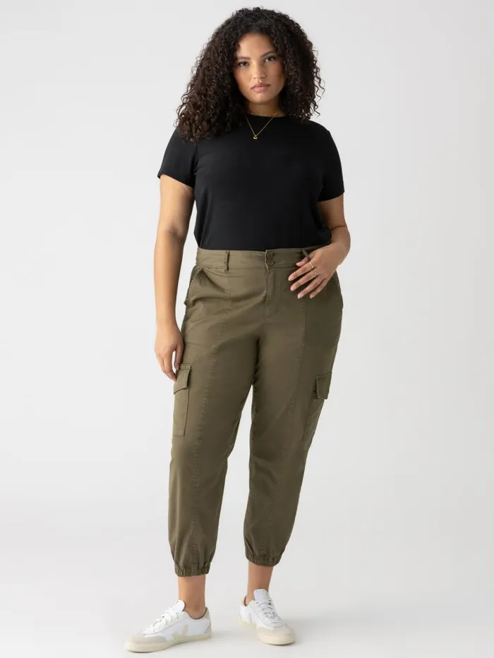 Rebel Standard Rise Pant Hiker Green Inclusive Collection Women Sanctuary Clothing Pants