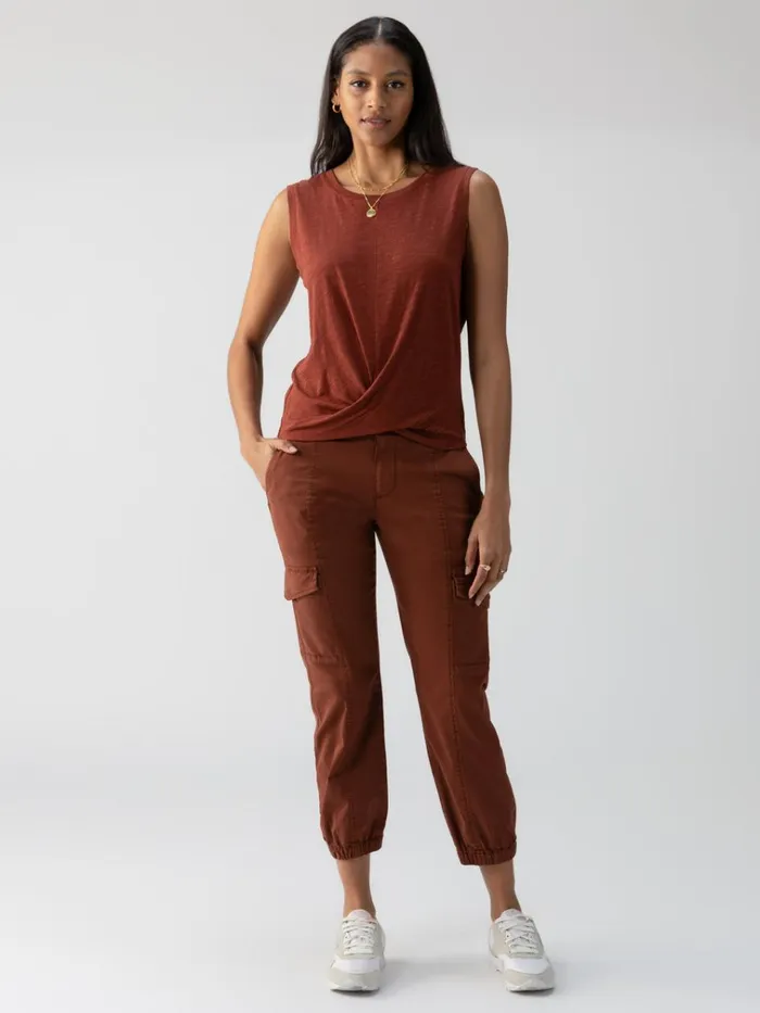 Rebel Standard Rise Pant Rich Clay Women Sanctuary Clothing Pants