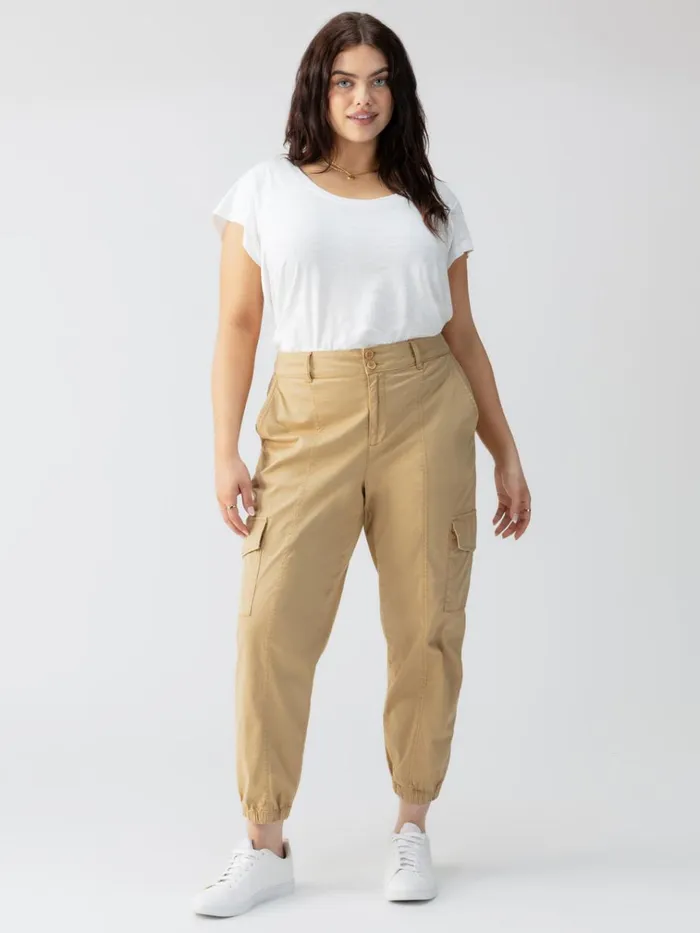 Rebel Standard Rise Pant True Khaki Inclusive Collection Women Sanctuary Clothing Pants