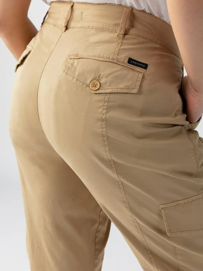 Rebel Standard Rise Pant True Khaki Inclusive Collection Women Sanctuary Clothing Pants