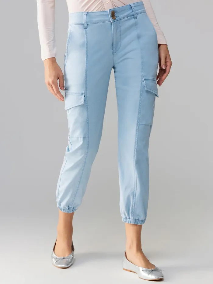 Rebel Standard Rise Pant Ultra Pale Women Sanctuary Clothing Pants