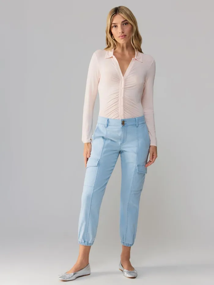 Rebel Standard Rise Pant Ultra Pale Women Sanctuary Clothing Pants