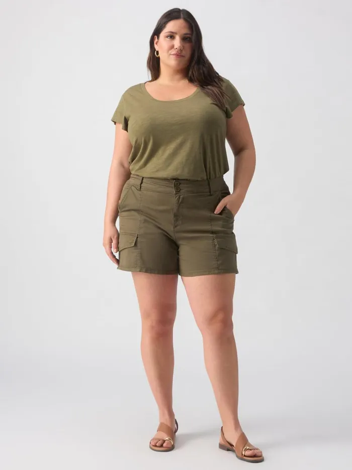Rebel Standard Rise Short Hiker Green Inclusive Collection Women Sanctuary Clothing Shorts