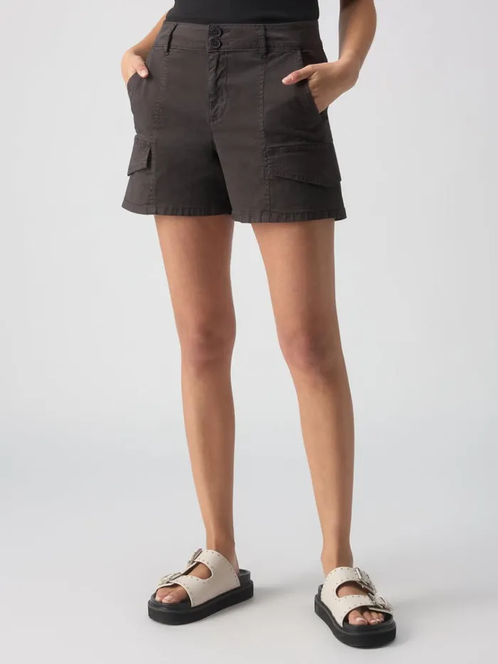 Rebel Standard Rise Short Obsidian Women Sanctuary Clothing Shorts