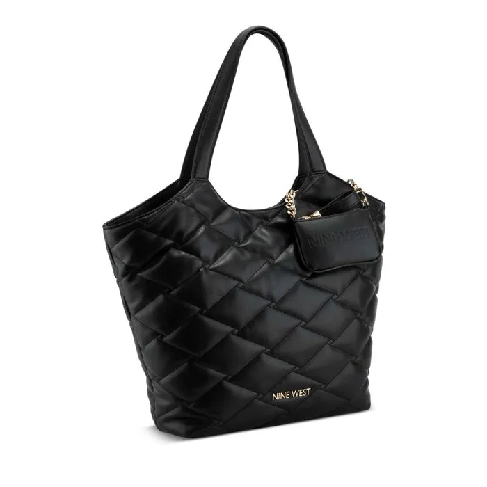 Regan 3 In 1 Tote Black WomenMen Nine West Totes and Backpacks