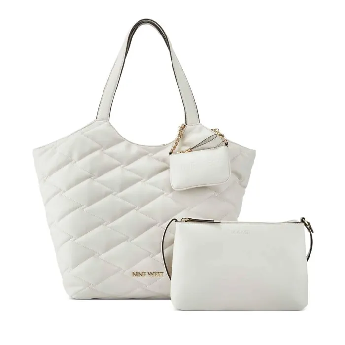 Regan 3 In 1 Tote Milk WomenMen Nine West Totes and Backpacks