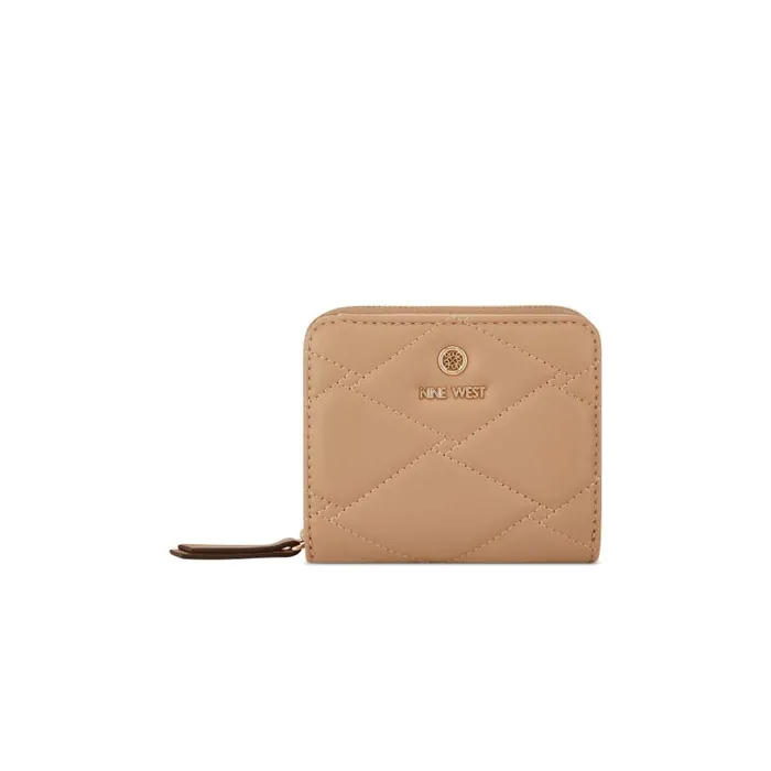 Regan Small Zip Around Wallet Dark Khaki WomenMen Nine West Clutches and Wallets Regan Small Zip Around Wallet Dark Khaki WomenMen Nine West Clutches and Wallets