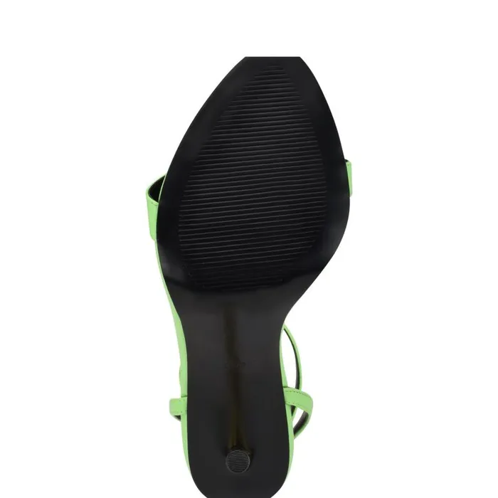 Reina Ankle Strap Sandals Bright Green Women Nine West Sandals