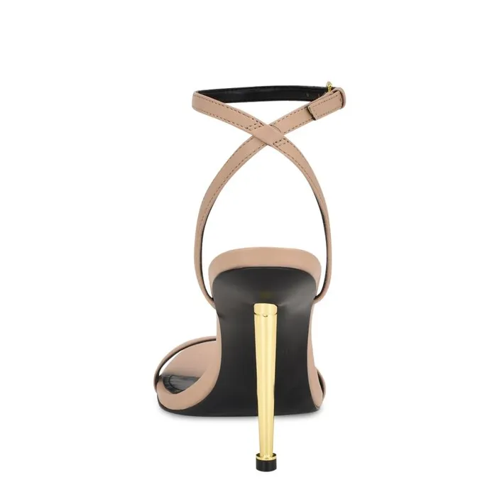 Reina Ankle Strap Sandals Light Natural Women Nine West Sandals