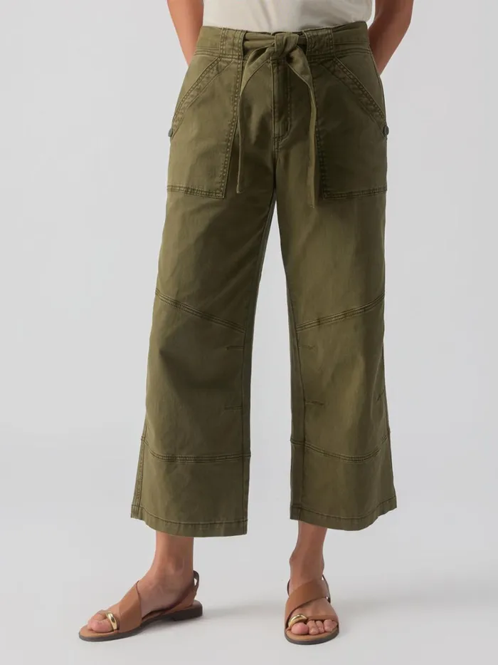 Reissue 90039s Sash SemiHigh Rise Pant Burnt Olive Women Sanctuary Clothing Pants