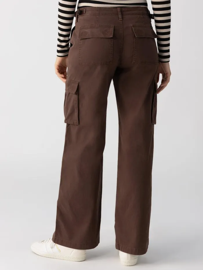 Reissue Cargo Standard Rise Pant Brown Sugar Women Sanctuary Clothing Pants