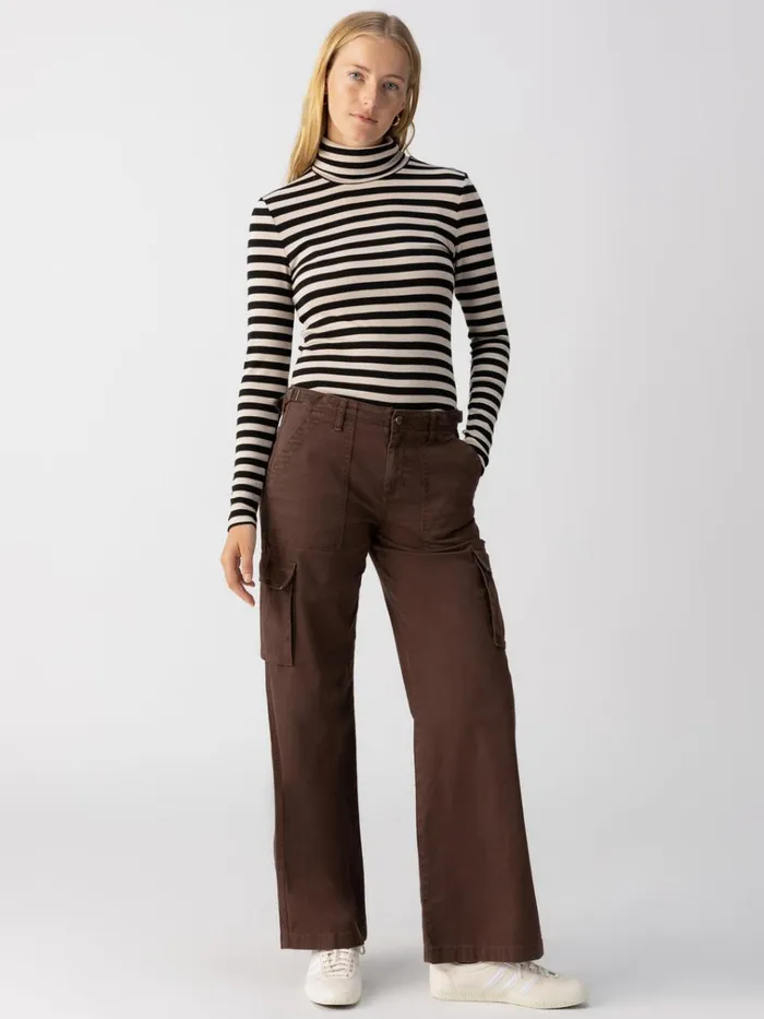 Reissue Cargo Standard Rise Pant Brown Sugar Women Sanctuary Clothing Pants