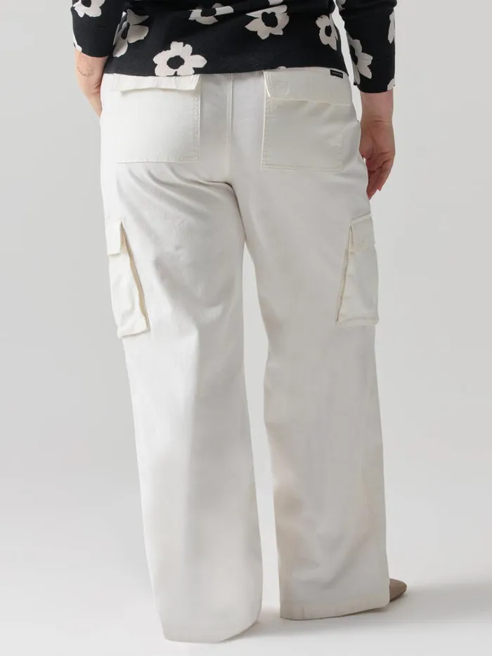 Reissue Cargo Standard Rise Pant Powdered Sugar Inclusive Collection Women Sanctuary Clothing Pants
