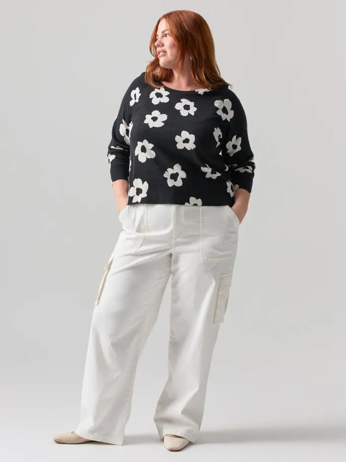 Reissue Cargo Standard Rise Pant Powdered Sugar Inclusive Collection Women Sanctuary Clothing Pants