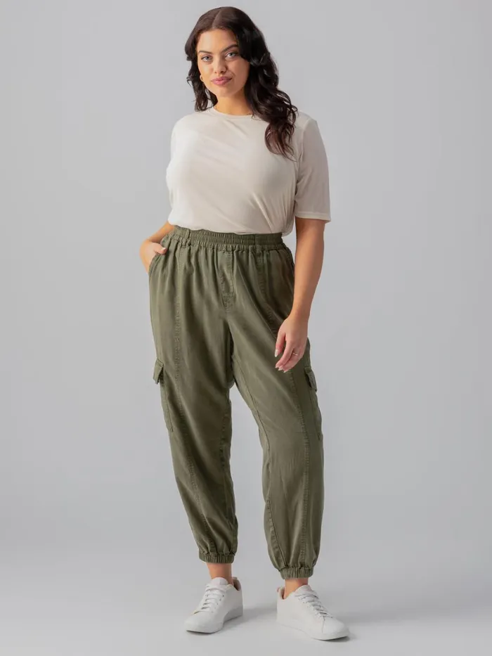 Relaxed Rebel Standard Rise Pant Burnt Olive Inclusive Collection Women Sanctuary Clothing Pants