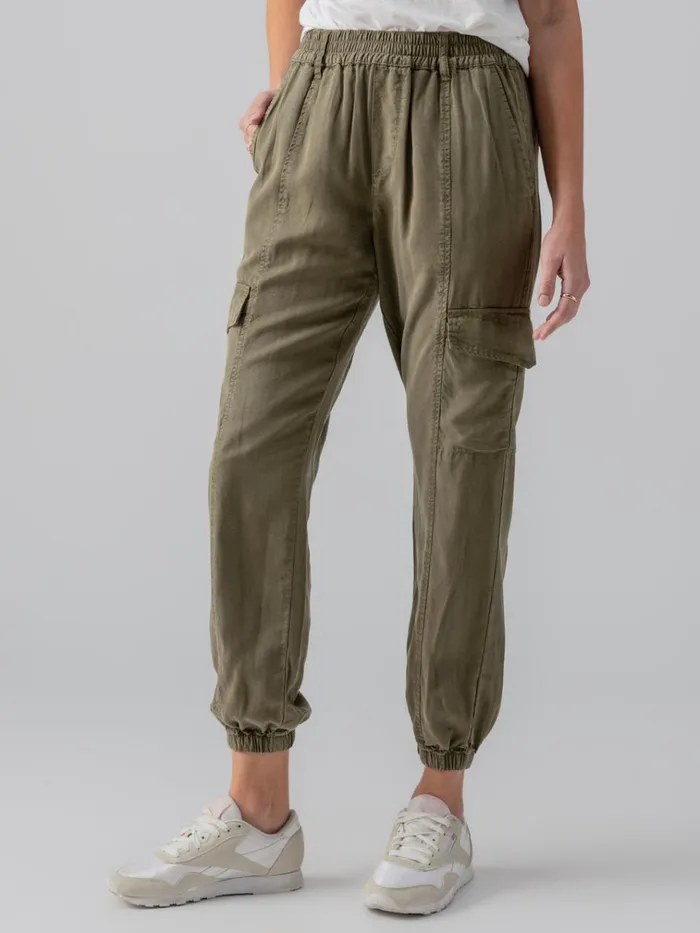 Relaxed Rebel Standard Rise Pant Burnt Olive Women Sanctuary Clothing Pants