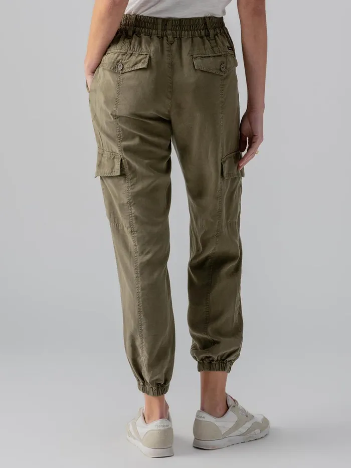 Relaxed Rebel Standard Rise Pant Burnt Olive Women Sanctuary Clothing Pants