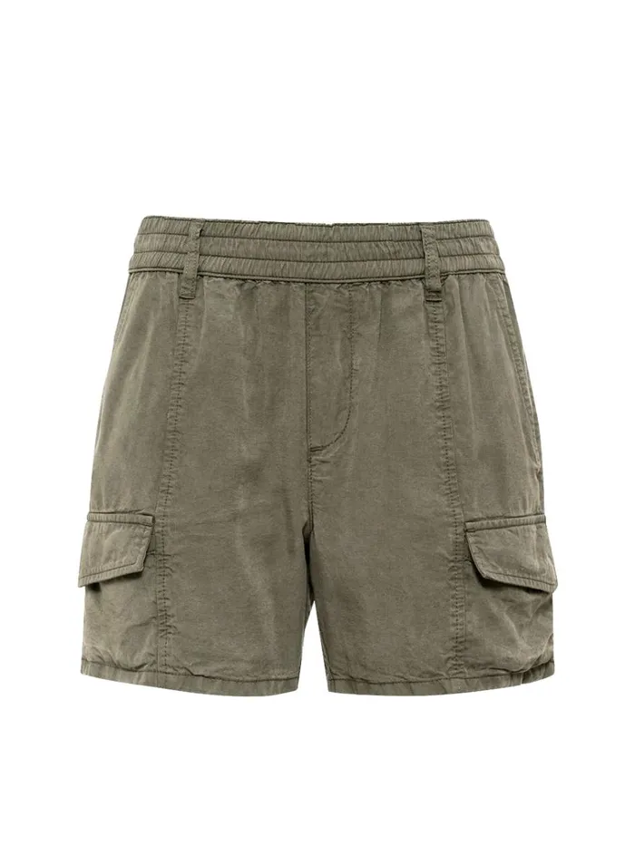 Relaxed Rebel Standard Rise Short Burnt Olive Women Sanctuary Clothing Shorts