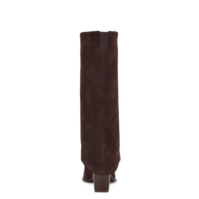 Rimepy Casual Boots Dark Brown Women Nine West Boots and Booties