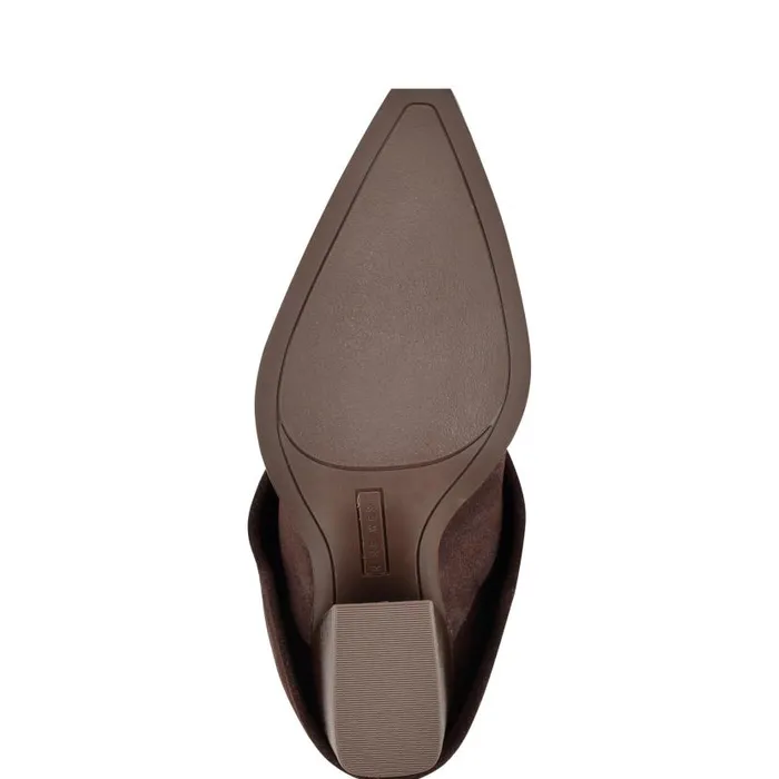 Rimepy Casual Boots Dark Brown Women Nine West Boots and Booties