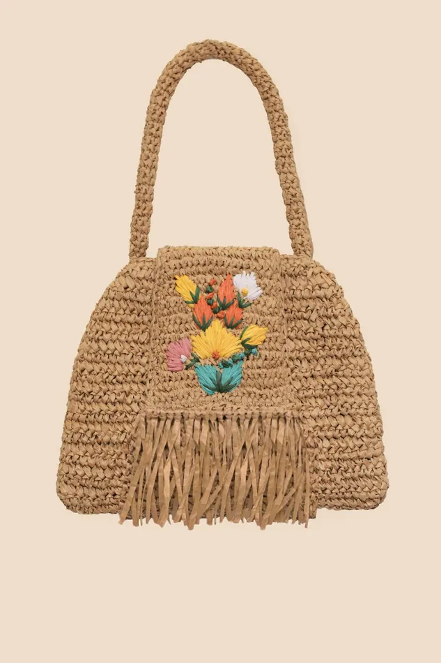 RIXO Bags Adanna Neutral Embroidery 8211 Women