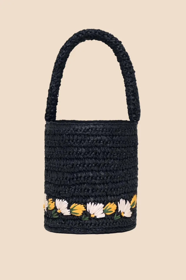 RIXO Bags Ailish Navy Embroidery 8211 Women