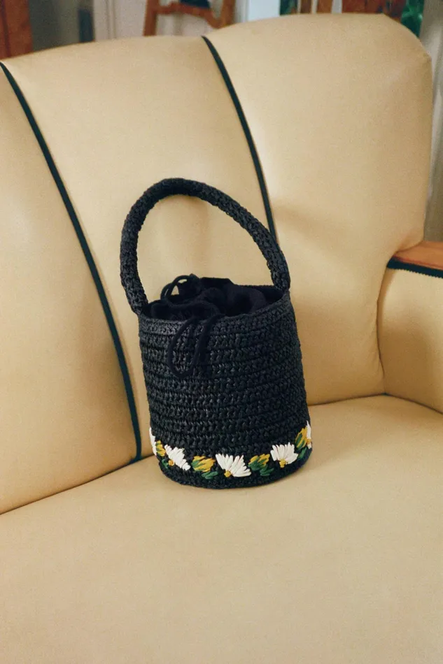 RIXO Bags Ailish Navy Embroidery 8211 Women RIXO Bags Ailish Navy Embroidery 8211 Women
