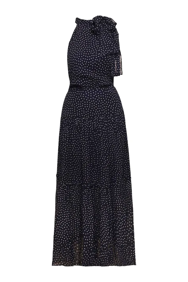 RIXO Dresses Abi Mini Navy Polka Dot 8211 Women RIXO Dresses Abi Mini Navy Polka Dot 8211 Women