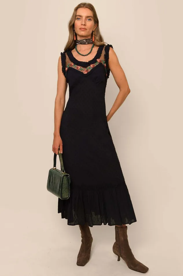 RIXO Dresses Adela Black 8211 Women