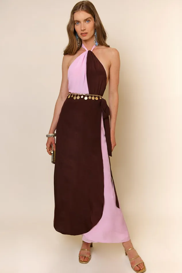 RIXO Dresses Bluebelle Chocolate Lilac Mix 8211 Women RIXO Dresses Bluebelle Chocolate Lilac Mix 8211 Women