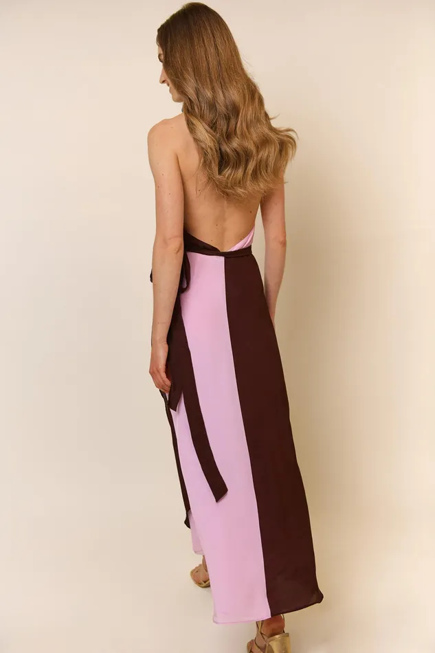 RIXO Dresses Bluebelle Chocolate Lilac Mix 8211 Women RIXO Dresses Bluebelle Chocolate Lilac Mix 8211 Women
