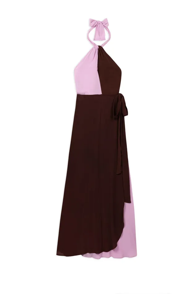 RIXO Dresses Bluebelle Chocolate Lilac Mix 8211 Women RIXO Dresses Bluebelle Chocolate Lilac Mix 8211 Women